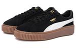 Кроссовки platform skate shoes 'black white brown' Puma, черный - фото 3