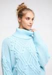 Свитер IZIA, светло-голубой - фото 5