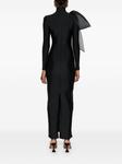 Atu Body Couture платье макси с драпировкой, черный - фото 4