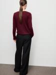 MANGO Свитер в цвете бордо - фото 5