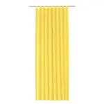 Штора Tromsö с петлями, 1 шт. Wirth, желтый - фото