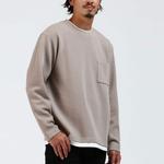 Футболка мужская Beams, серый/зеленый - фото 10