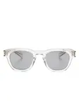 Солнцезащитные очки SL 746 Saint Laurent Eyewear, серый - фото