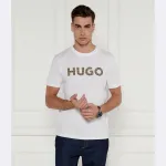 Футболка стандартного кроя Hugo, белый - фото 2