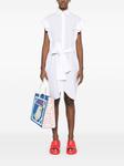 Moschino платье-рубашка мини, белый - фото 2