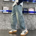 Джинсы Grade School Moderate EASTERN CAMEL, vintage синий - фото 5