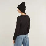 Футболка G-Star Front Seam, черный - фото 2