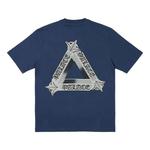 Футболка tri-og t-shirt 'navy' Palace, синий - фото