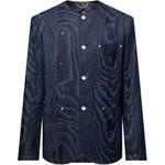 LOUIS VUITTON Стильная джинсовая куртка без воротника, Blue - фото