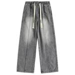 Джинсы унисекс JCUI, Винтажный синий - фото 24