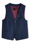 Жилет от костюма Next, Navy Check - фото