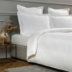 Пододеяльник Frette Divine из льняного сатина 265x230, белый - фото 3