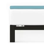 Простыня topper fitted jersey pure jersey Schlafgut, бирюзовый - фото 4