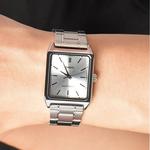 CASIO Часы Women's Silver Watch, Silver Dial - фото 4