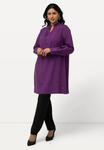 Туника COLLARED Ulla Popken, фиолетовый - фото 3