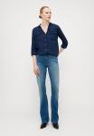 Блуза Vero Moda Tall VMBUMPY SHIRT NEW, Navy/Dark Blue - фото 2