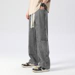 Джинсы унисекс Dnnnnx, синий - фото 5