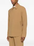 Рубашка на пуговицах Sandro, коричневый - фото 3