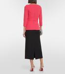 Присборенная блузка Safiyaa, розовый - фото 3