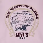 Худи Levi's Pullover With Ruffle, розовый - фото 3