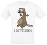 Футболка Tierisch Fettchen, белый - фото