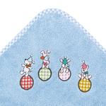 Полотенца  Zollner, светло-синий - фото 4