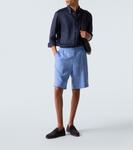 Льняная рубашка Etro, Dark Blue - фото 2