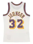 Топ Lakers 1984 Magic Johnson Mitchell & Ness, белый - фото 2