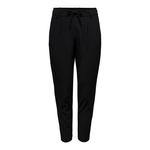 Брюки Only Poptrash Sally Easy Rib Mid Waist, черный - фото