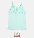 4025 махровое платье Caroline Bosmans, синий - фото 2