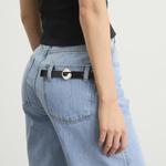 Джинсовые бермуды Coperni, синий light - фото 5