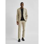 Блейзер Selected Slim Oasis Light, бежевый - фото 4