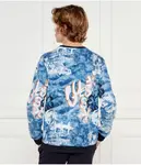 Толстовка Regular fit Guess, синий - фото 3