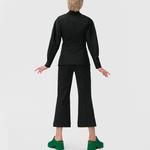 GANNI Повседневные брюки FW22 Women's Black - фото 6