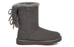 Ботинки зимние UGG WMNS Classic Double Bow Short, серый - фото 3