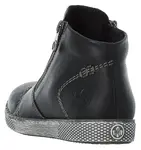 Ботинки женские Rieker на молнии, черный - фото 2