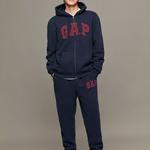 Толстовка унисекс Gap, синий - фото 4