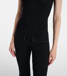 Лого комбинезон Courrèges, черный - фото 5