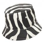 Бейсболка Converse Reversible Zebra Bucket Hat 'Black', черный - фото