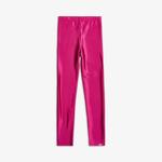 Девчачьи металлизированные леггинсы фуксия Appaman - фото 2