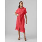 Платье миди Vero Moda Iris Short, красный - фото 4