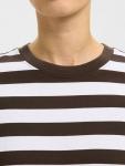 Эссеншиалс лонгслив в полоску из хлопка Selected - фото 2
