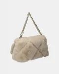 Сумка Lapuffy Icon Bag Liujo Pelo, бежевый - фото 4
