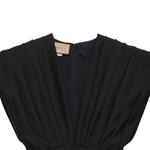 Платье без рукавов женское черное Gucci - фото 6