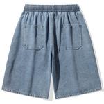 Джинсовые шорты унисекс FIDO DIDO, Темно-серый - фото 4