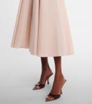 Расклешенное платье миди Norma Kamali, Baby - фото 6