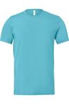 Футболка унисекс из джерси BELLA + CANVAS, бирюзовый - фото