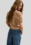 Джемпер New Look LOOP STITCH SLEEVE , Camel - фото 2