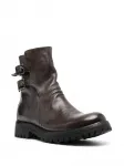 Ботинки с пряжкой Officine Creative, коричневый - фото 2
