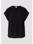 Блузка 9999_черная s.Oliver - фото